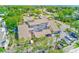 Desirable condos with parking and mature landscaping surround this great location in an aerial view at 4611 Duhme Rd # 1A, St Petersburg, FL 33708