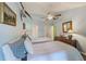 Bright, airy bedroom with two twin beds, closet and ensuite bathroom at 4611 Duhme Rd # 1A, St Petersburg, FL 33708