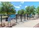 Well-maintained community dog park with separate areas for large and small dogs, providing a safe and fun environment at 7019 Wiseman Run Dr, Sun City Center, FL 33573
