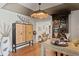 Well-appointed dining area with a rustic table setting and unique decorative elements at 720 Brightwaters Ne Blvd, St Petersburg, FL 33704