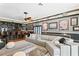 Spacious living room with a wet bar and ample seating at 720 Brightwaters Ne Blvd, St Petersburg, FL 33704