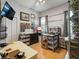 Well-organized craft room featuring ample storage, natural light, and plenty of workspace at 830 Pinellas Bayway S, St Petersburg, FL 33715