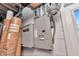 The basement includes utility boxes and a Generac backup generator at 940 43Rd Ne Ave, St Petersburg, FL 33703