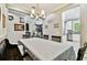 Inviting dining area showcasing an open layout to the kitchen and living spaces, ideal for entertaining and Gathering meals at 12525 Sparkleberry Rd, Tampa, FL 33626
