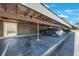 Assigned covered parking spaces for residents, offering convenient and protected vehicle storage at 2205 Belleair Rd # A24, Clearwater, FL 33764