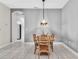 Cozy dining space with natural light and neutral tones at 2310 Wood Pointe Dr, Holiday, FL 34691