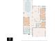 Detailed floor plan displaying the layout of the home's rooms and dimensions at 2310 Wood Pointe Dr, Holiday, FL 34691