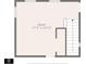 Floor plan showing layout of second floor with stairs and room dimensions at 2310 Wood Pointe Dr, Holiday, FL 34691