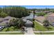 Desirable home with lush landscaping, mature trees, and inviting curb appeal at 3219 Gianna Way, Land O Lakes, FL 34638
