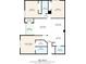 Floor plan illustrating total square footage, layout, and dimensions of rooms and storage at 4002 Crockers Lake Blvd # 1-128, Sarasota, FL 34238