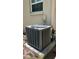 Image shows the home's AC unit in good condition on a cement slab at 4824 16Th St, Zephyrhills, FL 33542