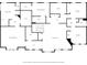 Detailed second floor plan showcasing the layout, including the bedrooms, laundry, and bathrooms at 5025 W Homer Ave, Tampa, FL 33629