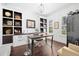 Office with built in shelving and desk at 5025 W Homer Ave, Tampa, FL 33629
