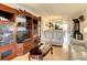 Inviting living room featuring hardwood floors, comfortable seating and an entertainment center at 5150 10Th N Ave # 302, St Petersburg, FL 33710