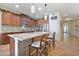 Beautiful kitchen with granite countertops, stainless appliances, and tile backsplash at 8248 Sequester Loop, Land O Lakes, FL 34637