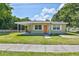 Charming single-story home with a covered porch and well-maintained lawn at 1601 24Th S St, St Petersburg, FL 33712