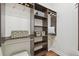 Walk-in closet with shelves, rods, and ample storage space at 1819 Bella Casa Ct, Tampa, FL 33618