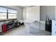 Bedroom featuring a large window, and built in bed at 2400 Winding Creek Blvd # 2-201, Clearwater, FL 33761