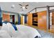 Bright and airy main bedroom featuring a walk-in closet and hardwood floors at 326 16Th Ne Ave, St Petersburg, FL 33704