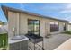 Backyard patio with a grill, perfect for outdoor cooking and entertaining at 4201 Globe Thistle Dr, Tampa, FL 33619