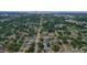 Aerial view showcasing neighborhood and overall landscape with downtown in the distance at 500 45Th S St, St Petersburg, FL 33711