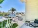 Balcony with a peaceful waterfront view at 5623 Jobeth Dr, New Port Richey, FL 34652