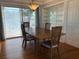 Dining room featuring a classic table set and bright sliding glass doors to the exterior at 6221 13Th N Ave, St Petersburg, FL 33710