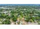 Panoramic aerial shot of the property in a tranquil neighborhood, reflecting the charm and accessibility of suburban living at 8505 N Brooks St, Tampa, FL 33604