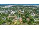 Wide aerial perspective of the property in a diverse neighborhood, with easy access to community spaces and recreational facilities at 8505 N Brooks St, Tampa, FL 33604