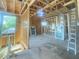 Unfinished interior construction showcasing the home's frame, window openings, and potential for customization at 921 12Th N St, St Petersburg, FL 33705