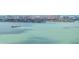 Panoramic water view of the city from across the bay, a serene image that captures the beauty of the location at 1827 Venetian Point Dr, Clearwater, FL 33755