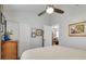 Bedroom with closet and light walls at 224 Ontario Ave, Crystal Beach, FL 34681