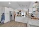 Spacious kitchen featuring stainless steel appliances and a central island at 224 Ontario Ave, Crystal Beach, FL 34681
