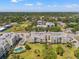 An aerial view of the exterior buildings and neighborhood at 4681 1St Ne St # 306, St Petersburg, FL 33703