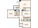 Second floor plan with a loft, bedrooms with bathrooms, and an attic access point at 5128 Slate Hue Pl, Apollo Beach, FL 33572