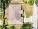 Birds eye view of the home featuring the roof and surrounding landscape at 513 Tweed Ave, Seffner, FL 33584