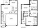 Detailed two-story floor plan showcasing the layout of the home, including room dimensions and features at 5231 Salt Marsh Rd, Wimauma, FL 33598