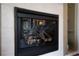 Close up of fireplace in the living room at 8376 Golden Prairie Dr, Tampa, FL 33647