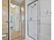 Bathroom with walk-in shower at 9790 66Th N St # 160, Pinellas Park, FL 33782