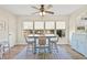 Inviting dining area with a large window and coastal decor at 9950 62Nd N Ter # 316, St Petersburg, FL 33708
