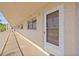 Exterior view of the front door and hallway leading to the unit at 9950 62Nd N Ter # 316, St Petersburg, FL 33708