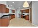 Spacious kitchen with stainless steel appliances, plenty of counter space, and ample natural light at 21744 Waverly Shores Ln, Land O Lakes, FL 34637