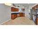 Bright and airy kitchen featuring stainless steel appliances, generous countertop space, and natural light at 21744 Waverly Shores Ln, Land O Lakes, FL 34637