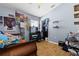 Spacious bedroom with laminate flooring and closet at 26850 Middleground Loop, Wesley Chapel, FL 33544
