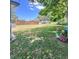 Well-maintained backyard with lush greenery, ideal for outdoor enjoyment at 34150 Estates Ln, Wesley Chapel, FL 33543
