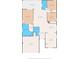 Detailed floor plan showcasing the layout with a large living room and screened porch at 4247 Balmoral Ct, Wesley Chapel, FL 33543