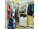 This walk-in closet is well-organized with ample shelving and storage at 441 Lucerne Ave, Tampa, FL 33606