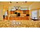 Updated kitchen with granite countertops, wood cabinets, and stainless appliances at 441 Lucerne Ave, Tampa, FL 33606