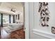 Serene main bedroom with plush carpet and poolside views at 5460 Millbrook Way, Palm Harbor, FL 34685