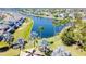 Beautiful waterfront property with mature trees and picturesque views of the water at 5702 Tides Pl, Apollo Beach, FL 33572